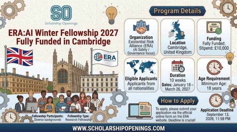 ERA Winter Fellowship 2027
