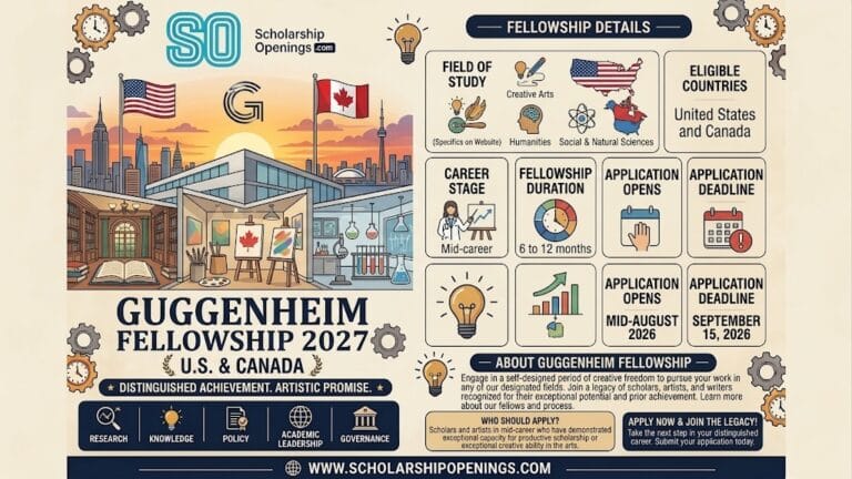 Guggenheim Fellowship 2027
