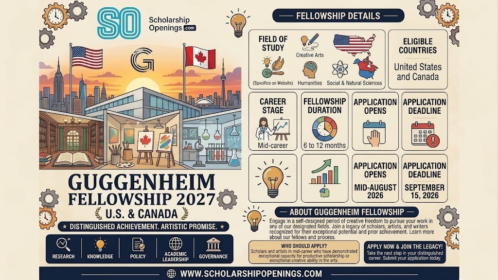Guggenheim Fellowship 2027