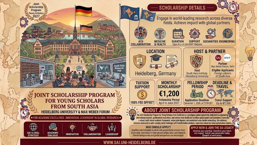 Heidelberg University Joint Scholarship Program 2027