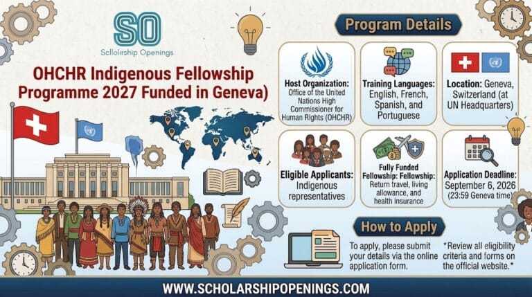 OHCHR Indigenous Fellowship Programme 2027