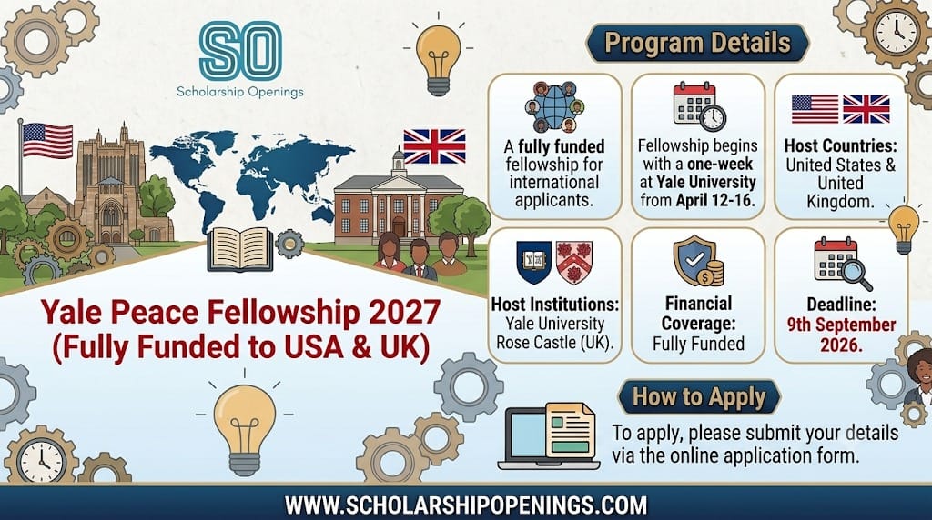 Yale Peace Fellowship 2027